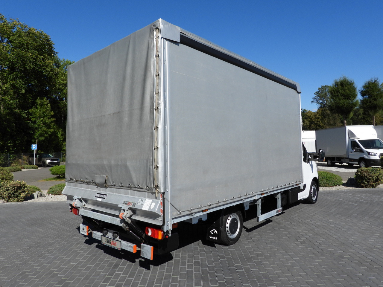 RENAULT MASTER TARPAULIN LIFT 10 PALLETS WEBASTO CRUISE CONTROL LED LIGHTS PNEUMATICS AIR CONDITIONING 165HP - Тентованный фургон: фото 3 RENAULT MASTER TARPAULIN LIFT 10 PALLETS WEBASTO CRUISE CONTROL LED LIGHTS PNEUMATICS AIR CONDITIONING 165HP - Тентованный фургон: фото 3