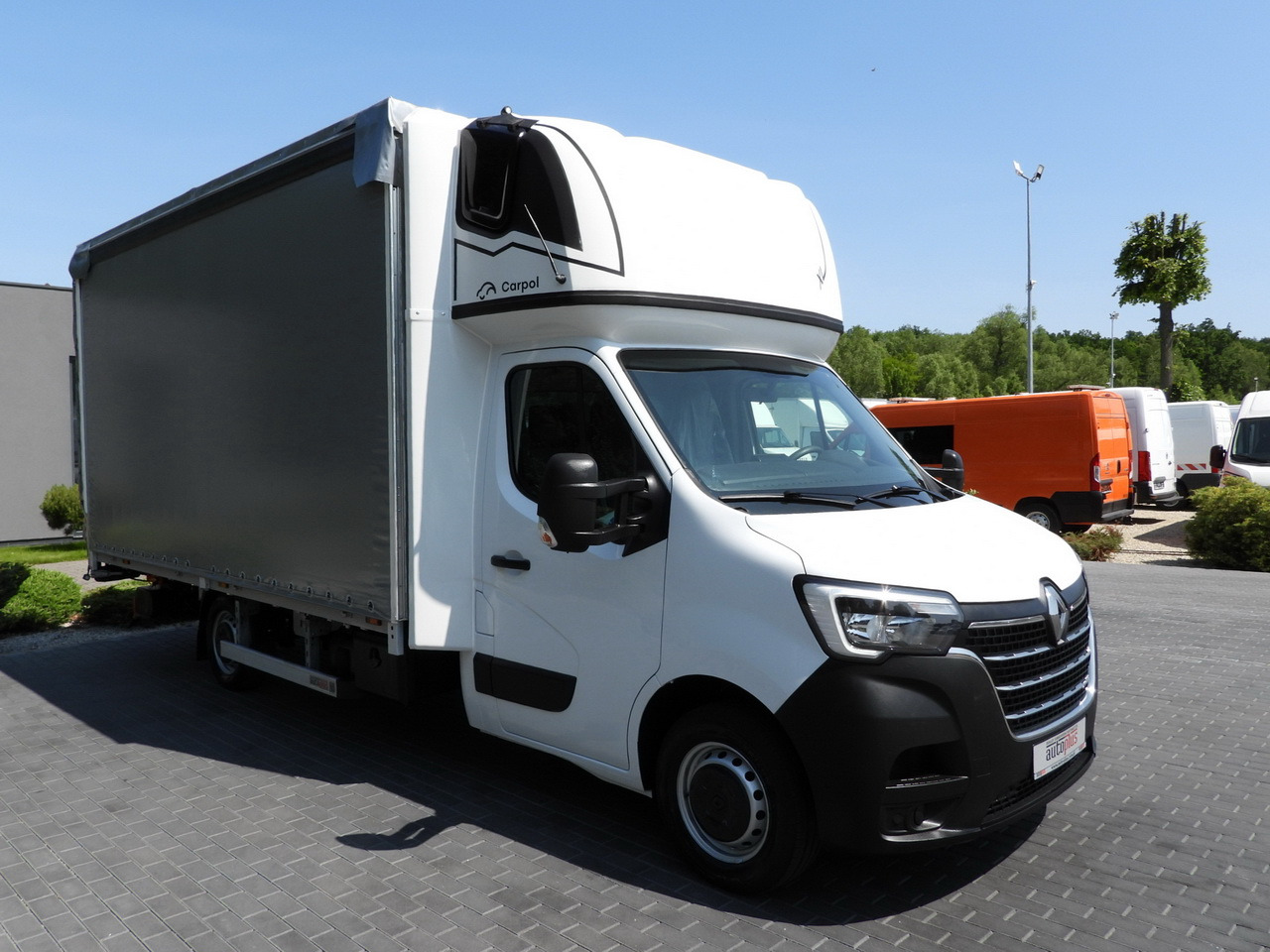 RENAULT MASTER TARPAULIN LIFT 10 PALLETS WEBASTO CRUISE CONTROL LED LIGHTS PNEUMATICS AIR CONDITIONING 165HP - Тентованный фургон: фото 4 RENAULT MASTER TARPAULIN LIFT 10 PALLETS WEBASTO CRUISE CONTROL LED LIGHTS PNEUMATICS AIR CONDITIONING 165HP - Тентованный фургон: фото 4