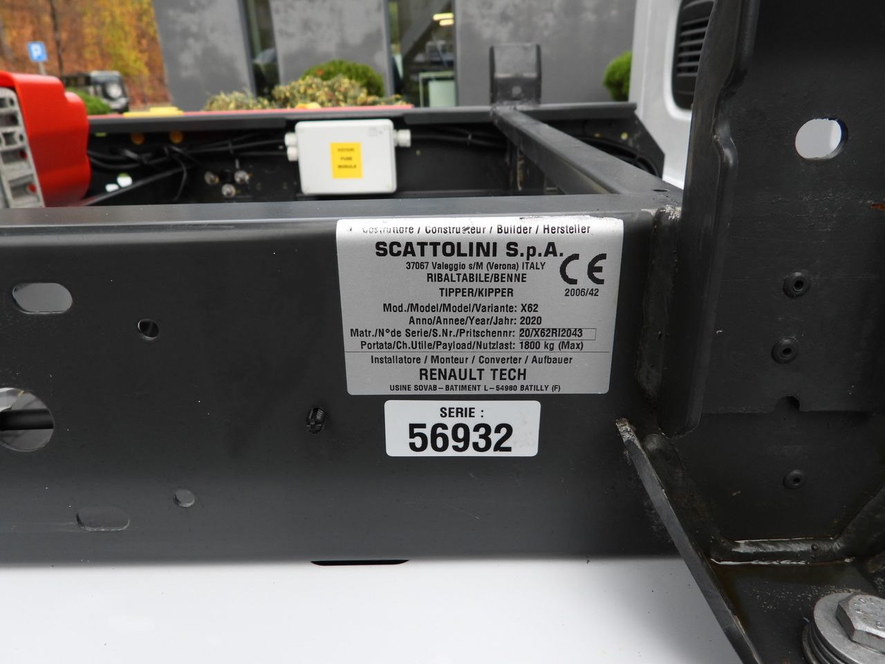 Малотоннажный самосвал RENAULT MASTER TIPPER DOUBLE CABIN DOKA 7 SEATS CRUISE CONTROL NAVIGATION LED LIGHTS AIR CONDITIONING  145HP: фото 21