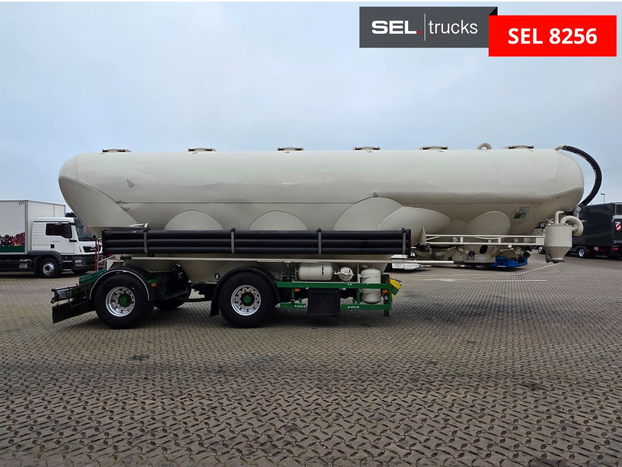 Köhler BSCX31/51/A / 51.000 l / Lenkachse - Полуприцеп цистерна для сыпучих грузов: фото 4 Köhler BSCX31/51/A / 51.000 l / Lenkachse - Полуприцеп цистерна для сыпучих грузов: фото 4