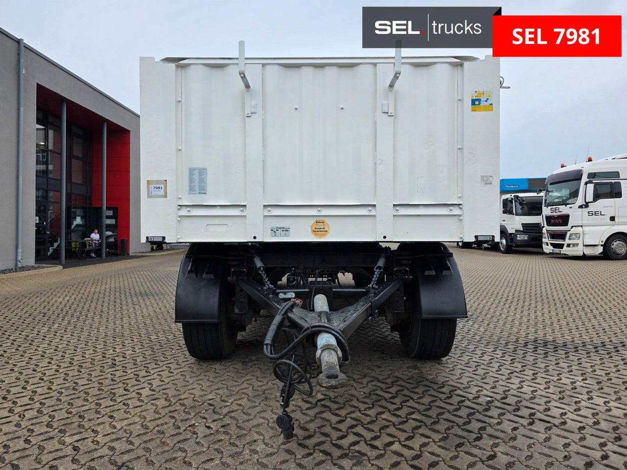 Krone AZ / Baustoff - Прицеп бортовой/ Платформа: фото 2 Krone AZ / Baustoff - Прицеп бортовой/ Платформа: фото 2