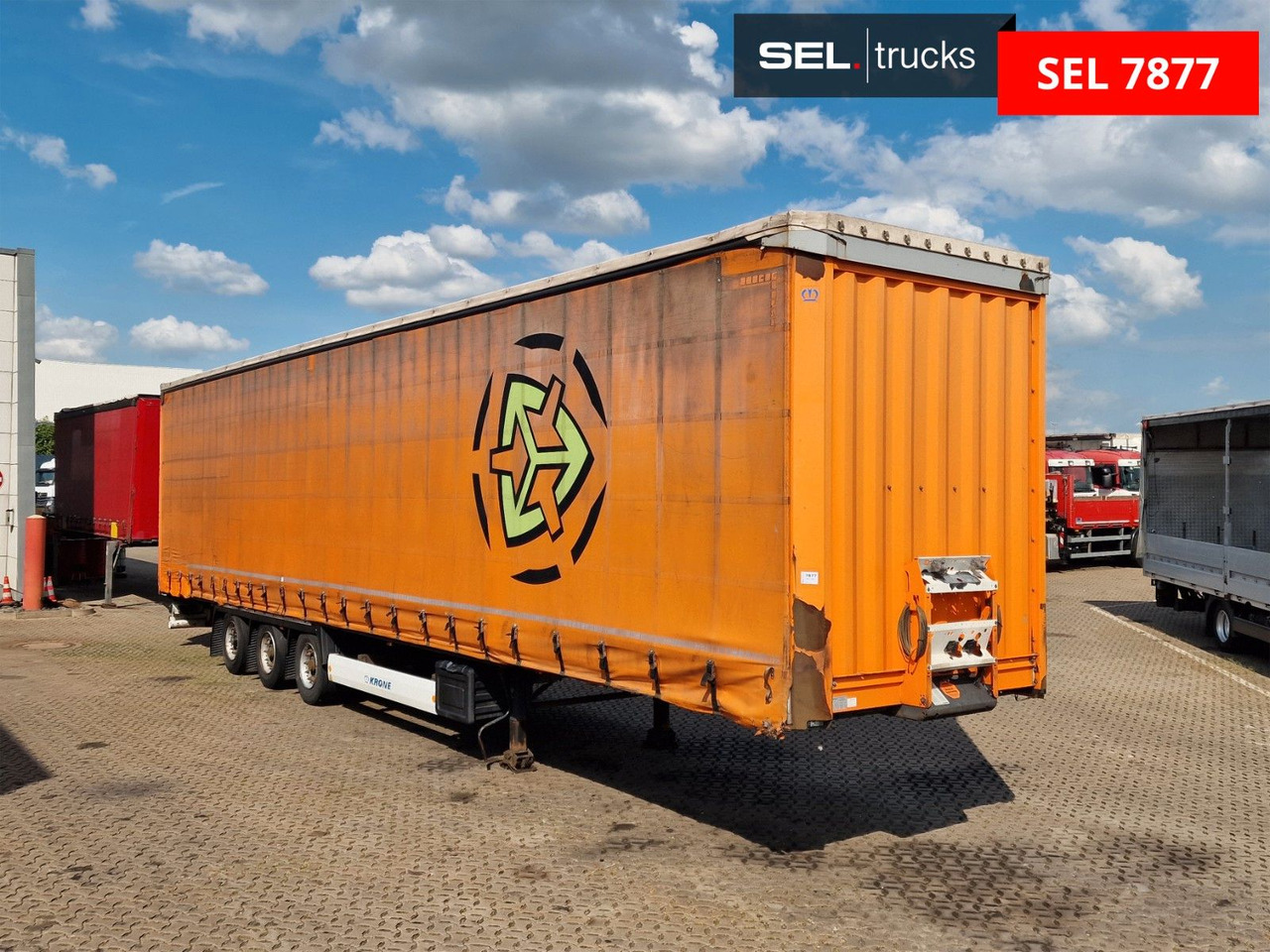 Krone SD / Hubdach / EDSCHA / Mega - Тентованный полуприцеп: фото 3 Krone SD / Hubdach / EDSCHA / Mega - Тентованный полуприцеп: фото 3