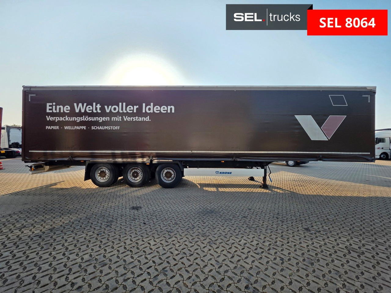 Krone SZ / EDSCHA / Liftachse - Тентованный полуприцеп: фото 4 Krone SZ / EDSCHA / Liftachse - Тентованный полуприцеп: фото 4