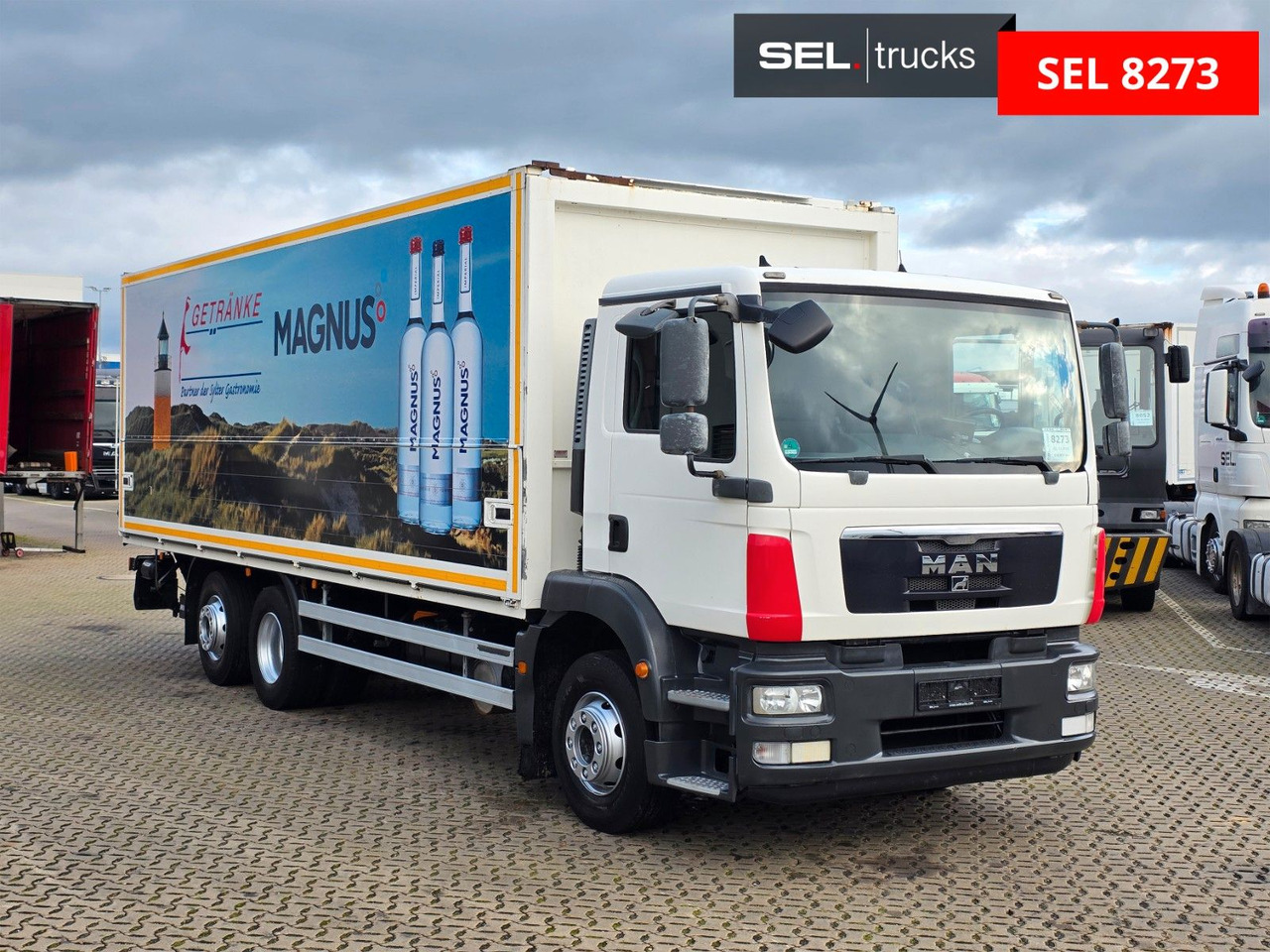 MAN TGM 22.290 6x2-4 LL / Ldbw / Rückfahrk. / Lenkac - Грузовик для перевозки напитков: фото 3 MAN TGM 22.290 6x2-4 LL / Ldbw / Rückfahrk. / Lenkac - Грузовик для перевозки напитков: фото 3