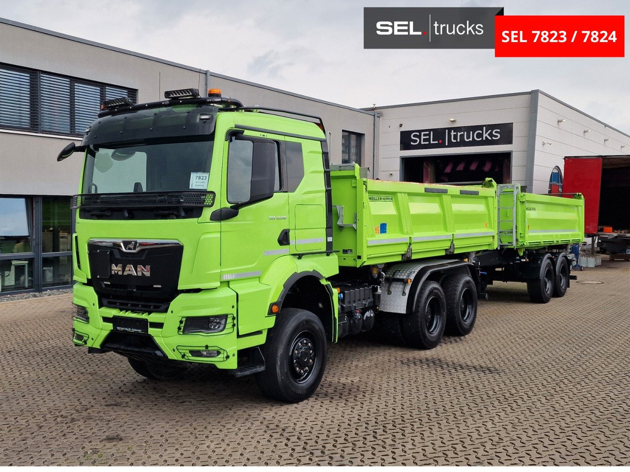 MAN TGS 33.510 6x6 BL CH /Dreiseitenkipper /6x6 / 6D - Самосвал: фото 4 MAN TGS 33.510 6x6 BL CH /Dreiseitenkipper /6x6 / 6D - Самосвал: фото 4