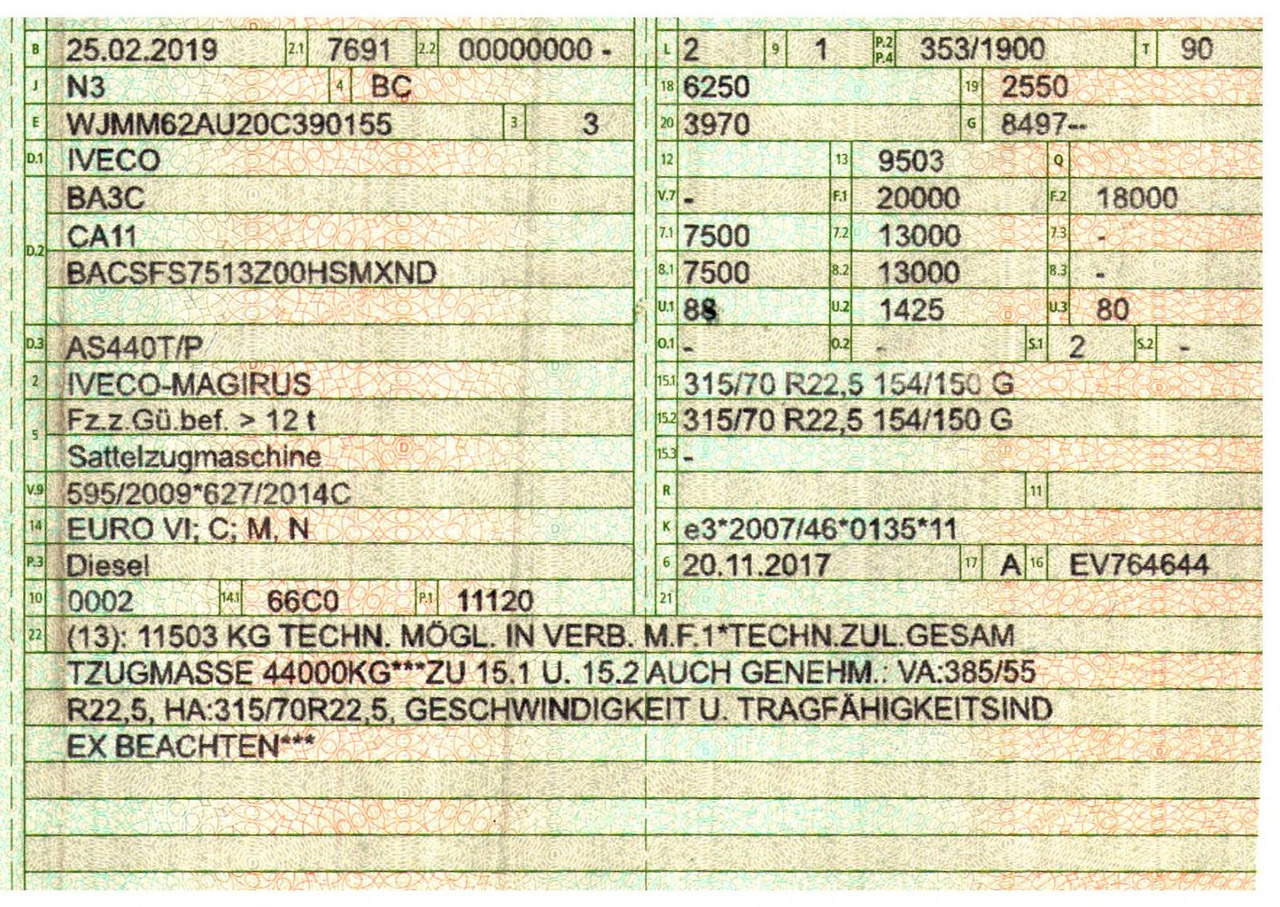 Тягач Iveco Stralis 480 / ZF Intarder / Standklimaanlage: фото 50 Тягач Iveco Stralis 480 / ZF Intarder / Standklimaanlage: фото 50