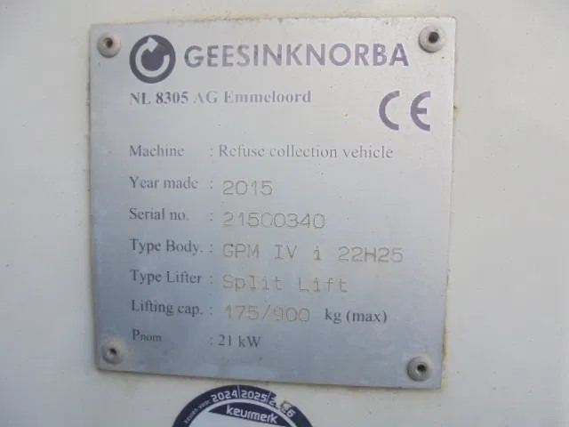 Мусоровоз DAF CF 290 6X2 NL TRUCK: фото 20