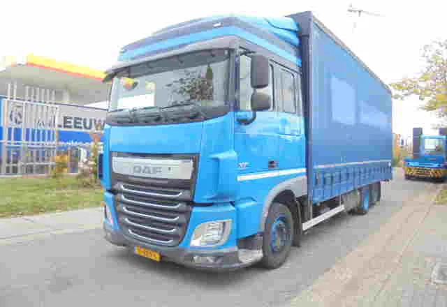DAF XF 410 6X2 NL TRUCK TUV 03-26 - Тентованный грузовик: фото 1 DAF XF 410 6X2 NL TRUCK TUV 03-26 - Тентованный грузовик: фото 1