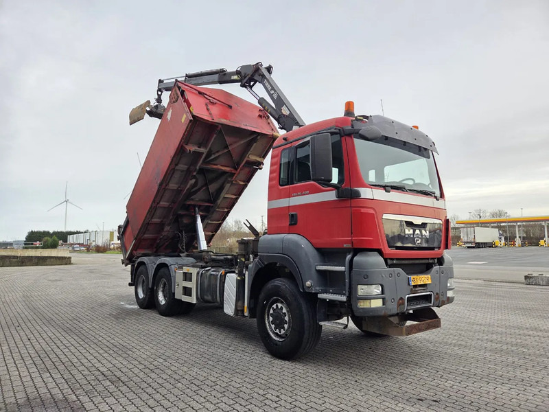 MAN TGS 26.400 6X6 + TIRRE 181 TUV APK 09-26 - Самосвал, Автоманипулятор: фото 3 MAN TGS 26.400 6X6 + TIRRE 181 TUV APK 09-26 - Самосвал, Автоманипулятор: фото 3