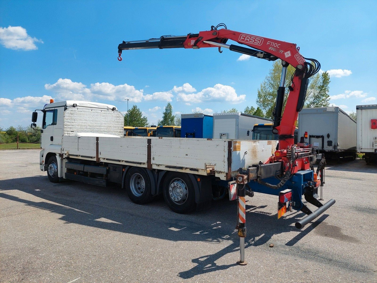 MAN GA 26.320 6X2-2 BL + Kran Fassi F110AC22 - Грузовик бортовой/ Платформа, Автоманипулятор: фото 3 MAN GA 26.320 6X2-2 BL + Kran Fassi F110AC22 - Грузовик бортовой/ Платформа, Автоманипулятор: фото 3