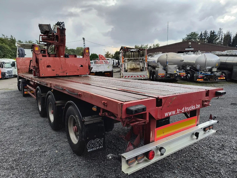 LAG 16000-R KENNIS CRANE - 2 STEERING AXLES - Полуприцеп бортовой/ Платформа: фото 3 LAG 16000-R KENNIS CRANE - 2 STEERING AXLES - Полуприцеп бортовой/ Платформа: фото 3