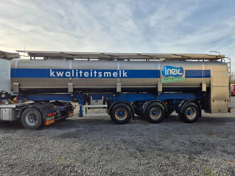 Mafa 30 000L INSULATED INOX TANK - 3 COMP - PUMP - Полуприцеп-цистерна: фото 2 Mafa 30 000L INSULATED INOX TANK - 3 COMP - PUMP - Полуприцеп-цистерна: фото 2