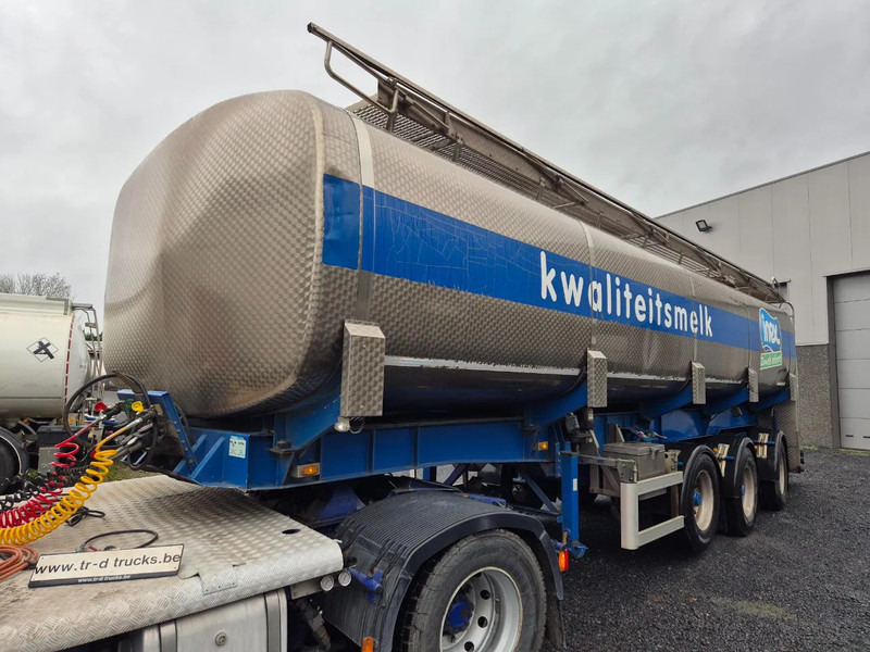 Mafa 30 000L INSULATED INOX TANK - 3 COMP - PUMP - Полуприцеп-цистерна: фото 1 Mafa 30 000L INSULATED INOX TANK - 3 COMP - PUMP - Полуприцеп-цистерна: фото 1