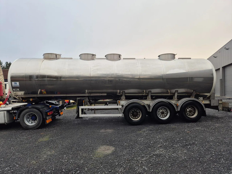 Magyar 30500L INSULATED INOX TANK - 4 COMP - Полуприцеп-цистерна: фото 2 Magyar 30500L INSULATED INOX TANK - 4 COMP - Полуприцеп-цистерна: фото 2