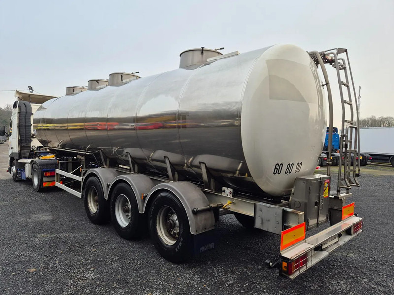 Magyar 30500L INSULATED INOX TANK - 4 COMP - Полуприцеп-цистерна: фото 3 Magyar 30500L INSULATED INOX TANK - 4 COMP - Полуприцеп-цистерна: фото 3