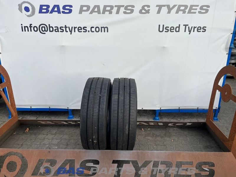 Bridgestone Bridgestone 265/70R17.5 Duravis R-Steer002 138/136 M M+S 3PMSF gebruikte set - Шина для Грузовиков: фото 1 Bridgestone Bridgestone 265/70R17.5 Duravis R-Steer002 138/136 M M+S 3PMSF gebruikte set - Шина для Грузовиков: фото 1