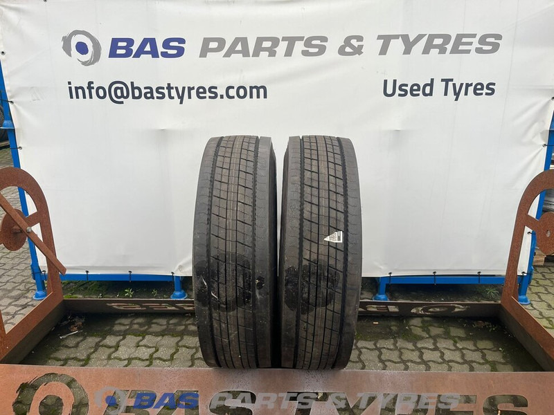 Bridgestone Bridgestone 315/80R22.5 DURAVIS R-STEER002 156/150 M+S 3PMSF gebruikte set - Шина для Грузовиков: фото 1 Bridgestone Bridgestone 315/80R22.5 DURAVIS R-STEER002 156/150 M+S 3PMSF gebruikte set - Шина для Грузовиков: фото 1