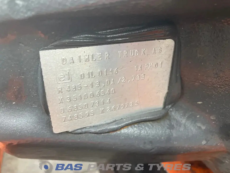 Mercedes-Benz Differentieel Mercedes R485-13A/C22.5 A 000 350 43 03 - Дифференциал для Грузовиков: фото 5 Mercedes-Benz Differentieel Mercedes R485-13A/C22.5 A 000 350 43 03 - Дифференциал для Грузовиков: фото 5