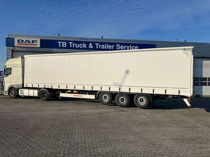 Kässbohrer SCS X / 90 - 12 / 27 Schuifzeilen met twee liftassen en hefdak 500mm - Тентованный полуприцеп: фото 4 Kässbohrer SCS X / 90 - 12 / 27 Schuifzeilen met twee liftassen en hefdak 500mm - Тентованный полуприцеп: фото 4