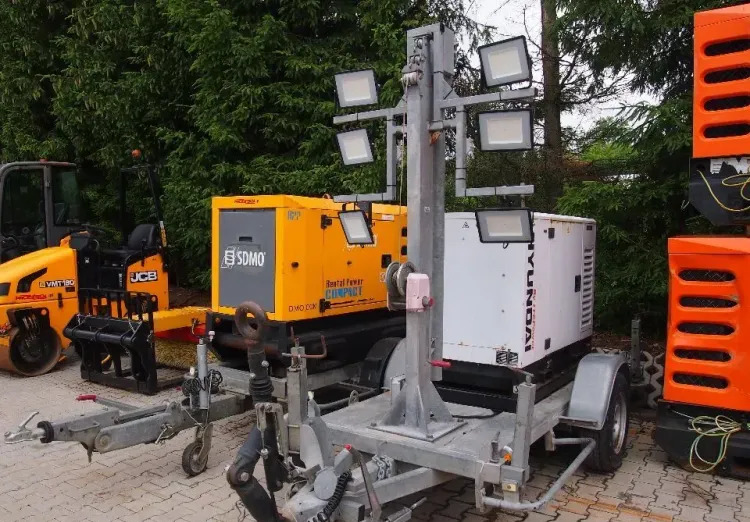 Agregat prądotwórczy Hiunday maszt oświetleniowy - Электрогенератор: фото 1 Agregat prądotwórczy Hiunday maszt oświetleniowy - Электрогенератор: фото 1