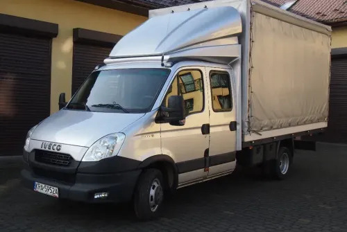 Samochód Iveco Daily 35c21 2012 DMC 3,5T DOKA dubel kabina - Тентованный фургон, Грузопассажирский фургон: фото 2 Samochód Iveco Daily 35c21 2012 DMC 3,5T DOKA dubel kabina - Тентованный фургон, Грузопассажирский фургон: фото 2