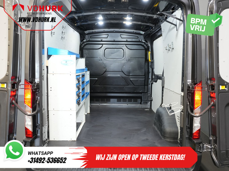 Цельнометаллический фургон Ford Transit 350 2.0 TDCI 170 pk Aut. L2H2 BPM VRIJ! Carplay/ Navi/ Camera/ Inrichting/ Trekhaak/ PDC/ Cruise/ Airco: фото 15