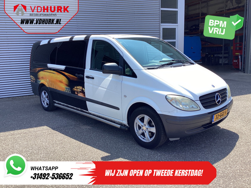Mercedes-Benz Vito 109 CDI L3 EXPORT ONLY (€7.744,- Incl. BTW/BPM Vrij!) 9 Persoons/ Kombi/ Combi/ 9P/ Sidebars/ Camera/ Trekhaak/ Airco - Микроавтобус, Пассажирский фургон: фото 1 Mercedes-Benz Vito 109 CDI L3 EXPORT ONLY (€7.744,- Incl. BTW/BPM Vrij!) 9 Persoons/ Kombi/ Combi/ 9P/ Sidebars/ Camera/ Trekhaak/ Airco - Микроавтобус, Пассажирский фургон: фото 1