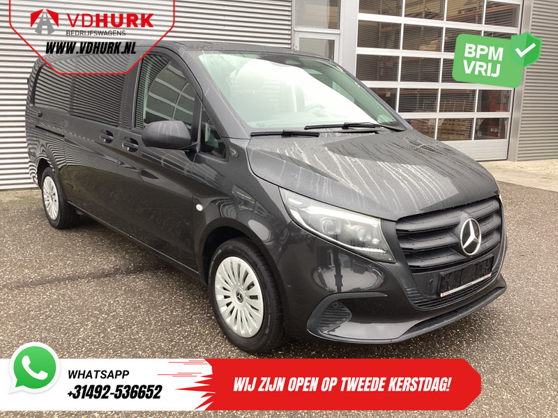 Mercedes-Benz Vito 116 CDI Aut. L3 DC Dubbel Cabine BPM VRIJ! 6 Pers./ 2xSchuifdeur/ LED/ Stoelverw./ 270Gr. Deuren/ Carplay/ Camera/ Cruise/ Trekh - Цельнометаллический фургон, Грузопассажирский фургон: фото 1 Mercedes-Benz Vito 116 CDI Aut. L3 DC Dubbel Cabine BPM VRIJ! 6 Pers./ 2xSchuifdeur/ LED/ Stoelverw./ 270Gr. Deuren/ Carplay/ Camera/ Cruise/ Trekh - Цельнометаллический фургон, Грузопассажирский фургон: фото 1