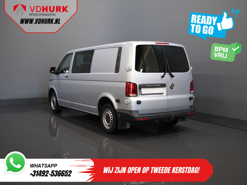 Volkswagen Transporter T6.1 2.0 TDI 150 pk DSG Aut. L2 DC BPM VRIJ! Dubbel Cabine 6 Pers./ Lage KM!/ Adapt.Cruise/ 270Gr. Deuren/ Navi/ Carplay/ Trekha - Цельнометаллический фургон, Грузопассажирский фургон: фото 2 Volkswagen Transporter T6.1 2.0 TDI 150 pk DSG Aut. L2 DC BPM VRIJ! Dubbel Cabine 6 Pers./ Lage KM!/ Adapt.Cruise/ 270Gr. Deuren/ Navi/ Carplay/ Trekha - Цельнометаллический фургон, Грузопассажирский фургон: фото 2