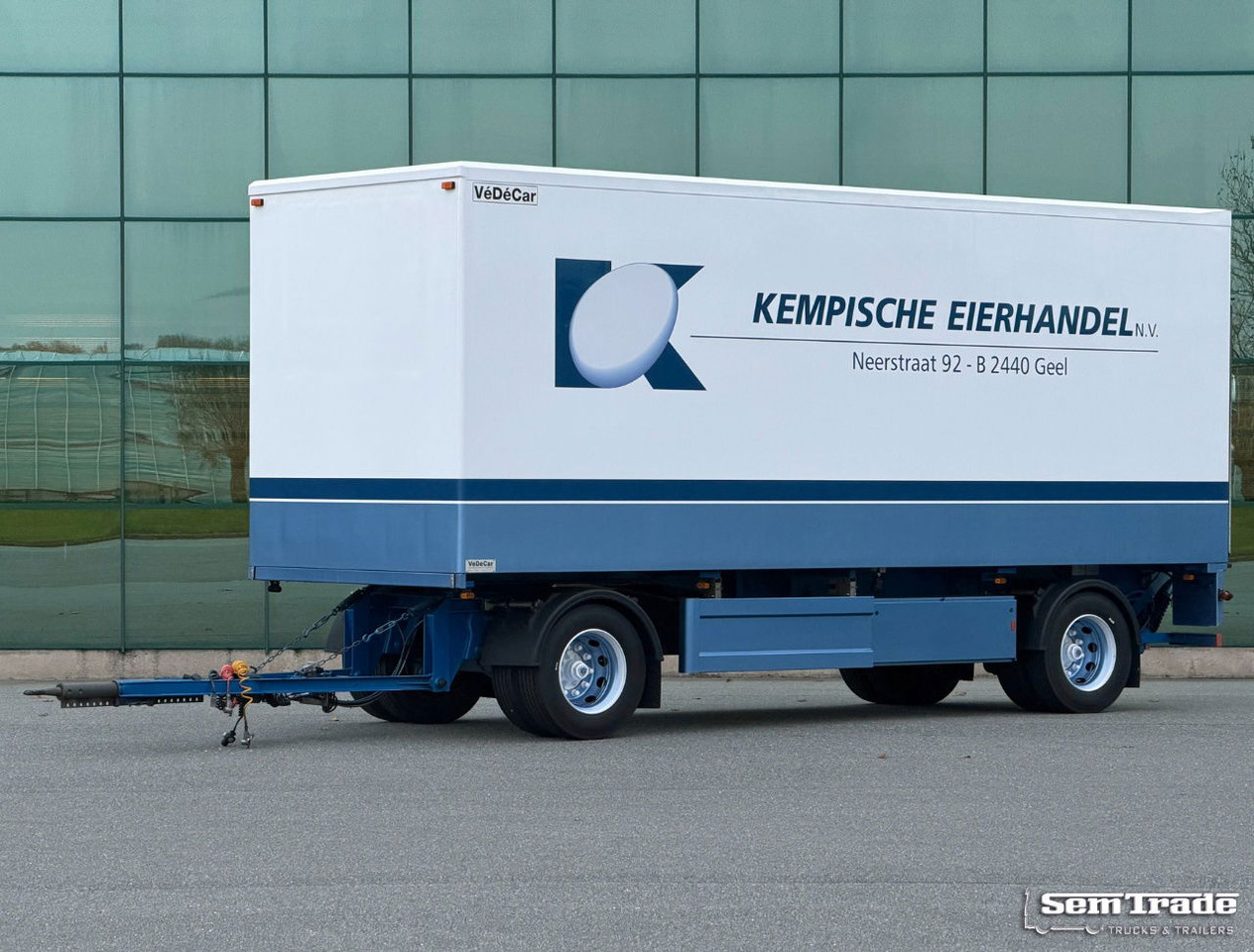 Groenewegen DRA-10-10-2 VéDéCar Isolated BOX BPW Axles Disc Brakes Tail Lift NEW Condition - Прицеп-фургон: фото 1 Groenewegen DRA-10-10-2 VéDéCar Isolated BOX BPW Axles Disc Brakes Tail Lift NEW Condition - Прицеп-фургон: фото 1