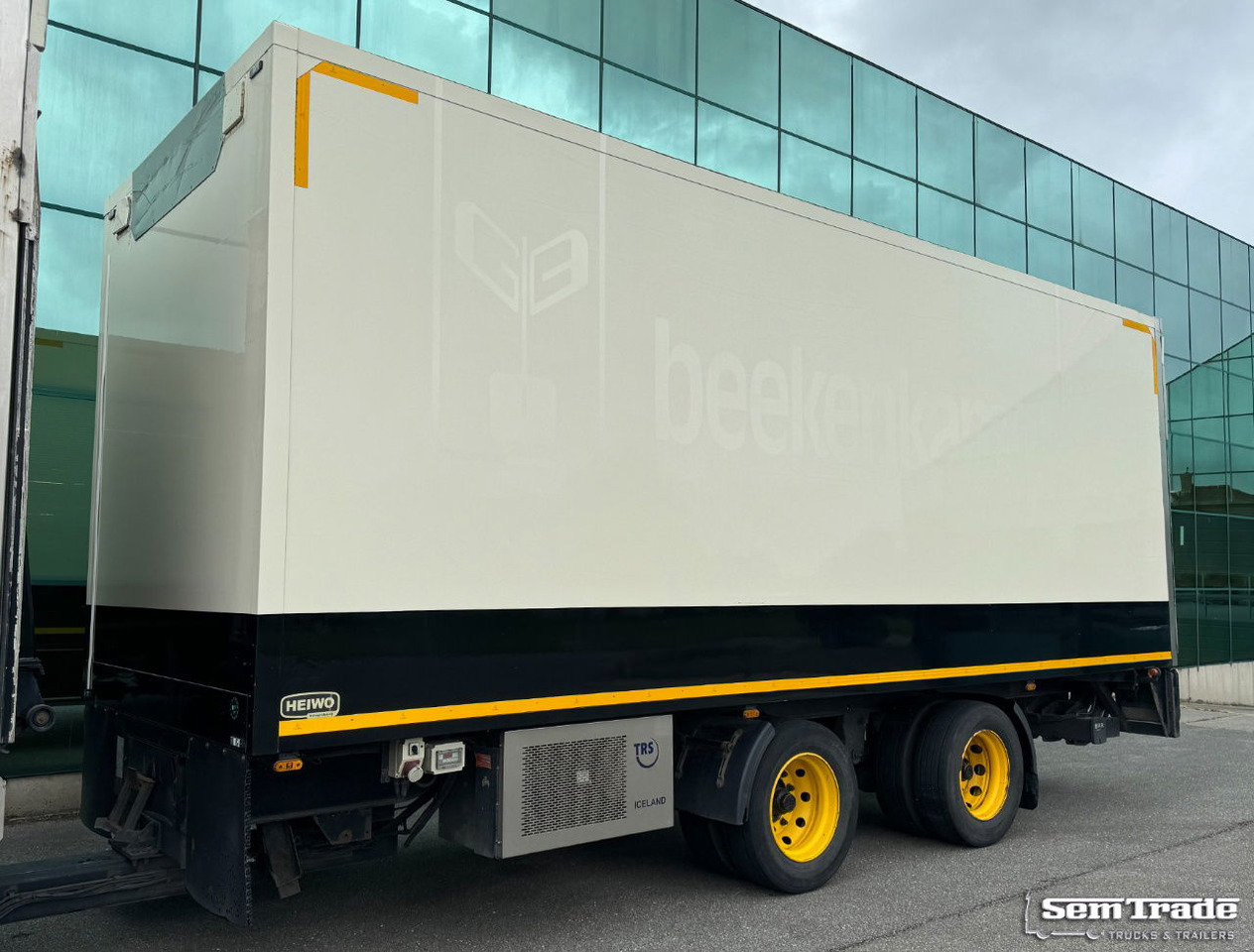 HTF Heiwo Isolated BOX TRS Cooling Tail Lift Holland-Trailer - Прицеп-рефрижератор: фото 1 HTF Heiwo Isolated BOX TRS Cooling Tail Lift Holland-Trailer - Прицеп-рефрижератор: фото 1