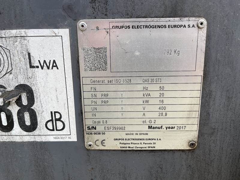 Atlas-Copco QAS 20 - Электрогенератор: фото 2 Atlas-Copco QAS 20 - Электрогенератор: фото 2