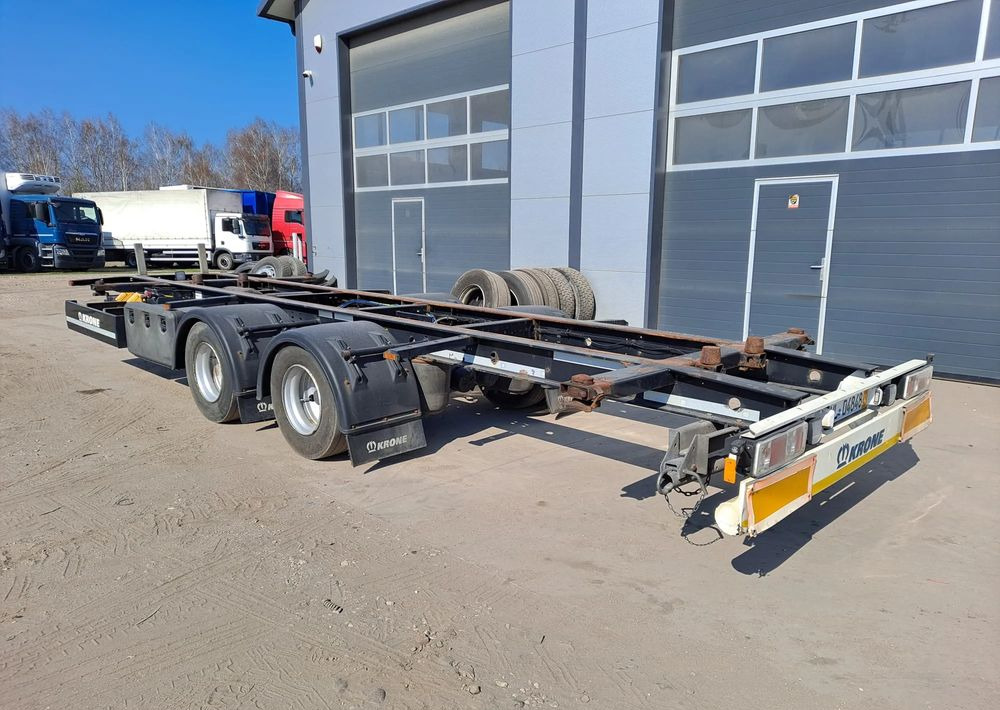 Krone Przyczepa Tandem - Прицеп-контейнеровоз/ Сменный кузов: фото 1 Krone Przyczepa Tandem - Прицеп-контейнеровоз/ Сменный кузов: фото 1