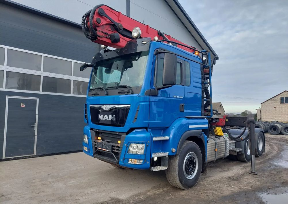 MAN TGS 26-480 6x4 do drewna PALFINGER Epsilon S 270L83 - Тягач: фото 5 MAN TGS 26-480 6x4 do drewna PALFINGER Epsilon S 270L83 - Тягач: фото 5