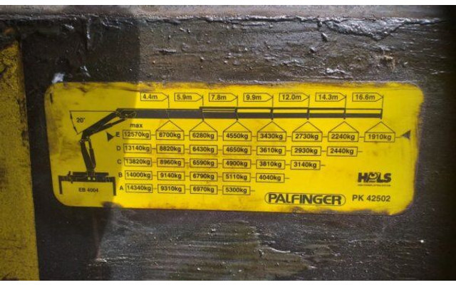 MAN 6x2 TGA 480 BDF +1m +16m crane - Грузовик бортовой/ Платформа, Автоманипулятор: фото 4 MAN 6x2 TGA 480 BDF +1m +16m crane - Грузовик бортовой/ Платформа, Автоманипулятор: фото 4