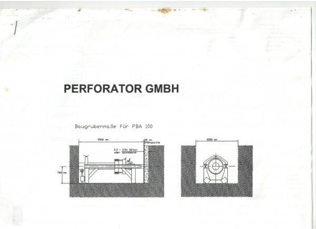 Perforator - PBA 100 (mikro-tunel) - Буровая машина: фото 5 Perforator - PBA 100 (mikro-tunel) - Буровая машина: фото 5