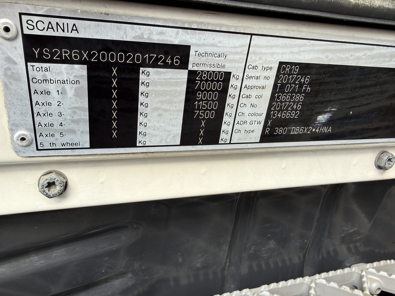 Scania R380 6X2*4 Kipper mit Kran HIAB 220 - Самосвал, Автоманипулятор: фото 5 Scania R380 6X2*4 Kipper mit Kran HIAB 220 - Самосвал, Автоманипулятор: фото 5