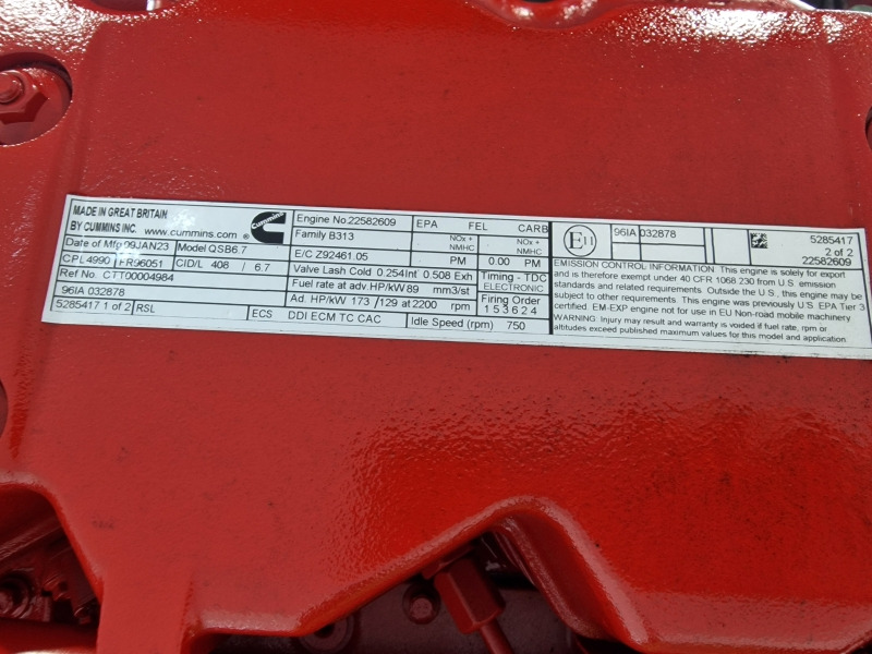 Cummins QSB6.7 CPL4990 New Engine (Plant) - Двигатель для Строительной техники: фото 3 Cummins QSB6.7 CPL4990 New Engine (Plant) - Двигатель для Строительной техники: фото 3