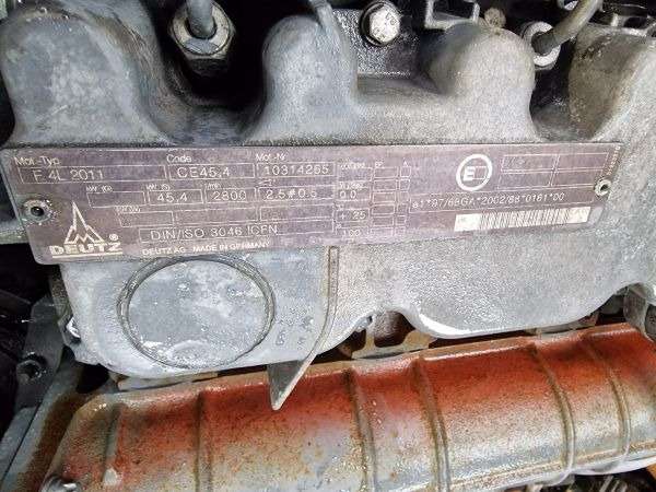Deutz F4L2011 Engine (Plant) - Двигатель для Строительной техники: фото 2 Deutz F4L2011 Engine (Plant) - Двигатель для Строительной техники: фото 2