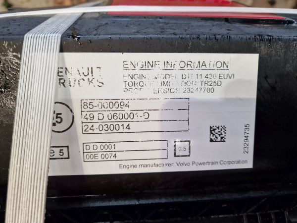 Renault DTI11 430 EUVI Engine (Truck) - Двигатель для Грузовиков: фото 2 Renault DTI11 430 EUVI Engine (Truck) - Двигатель для Грузовиков: фото 2