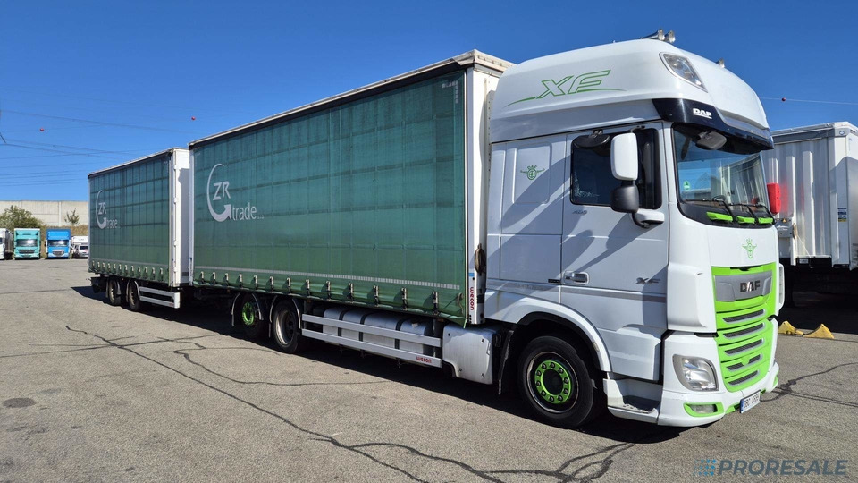 DAF XF 480 FAR 6X2 SSC EURO 6 - velkoobjemová souprava - Тентованный грузовик: фото 1 DAF XF 480 FAR 6X2 SSC EURO 6 - velkoobjemová souprava - Тентованный грузовик: фото 1