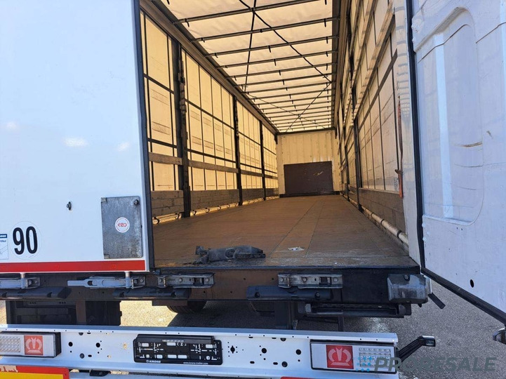 KRONE SD PROFI LINER + paletový koš 32 palet + 2 x zvedací náprava - Тентованный полуприцеп: фото 5 KRONE SD PROFI LINER + paletový koš 32 palet + 2 x zvedací náprava - Тентованный полуприцеп: фото 5