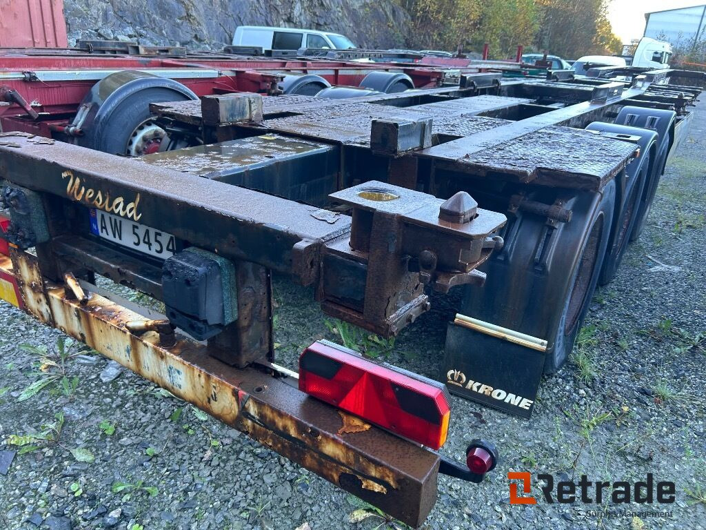 2010 Container henger KRONE SDC 27 2010 - Прицеп-контейнеровоз/ Сменный кузов: фото 3 2010 Container henger KRONE SDC 27 2010 - Прицеп-контейнеровоз/ Сменный кузов: фото 3