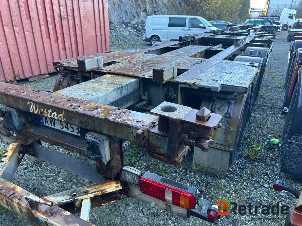 2010 Container henger KRONE SDC 27 - Полуприцеп-контейнеровоз/ Сменный кузов: фото 3 2010 Container henger KRONE SDC 27 - Полуприцеп-контейнеровоз/ Сменный кузов: фото 3