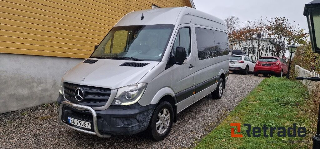 2014 Buss 10 seter MERCEDES-BENZ SPRINTER 316 EU-Godkjent - Микроавтобус, Пассажирский фургон: фото 1 2014 Buss 10 seter MERCEDES-BENZ SPRINTER 316 EU-Godkjent - Микроавтобус, Пассажирский фургон: фото 1