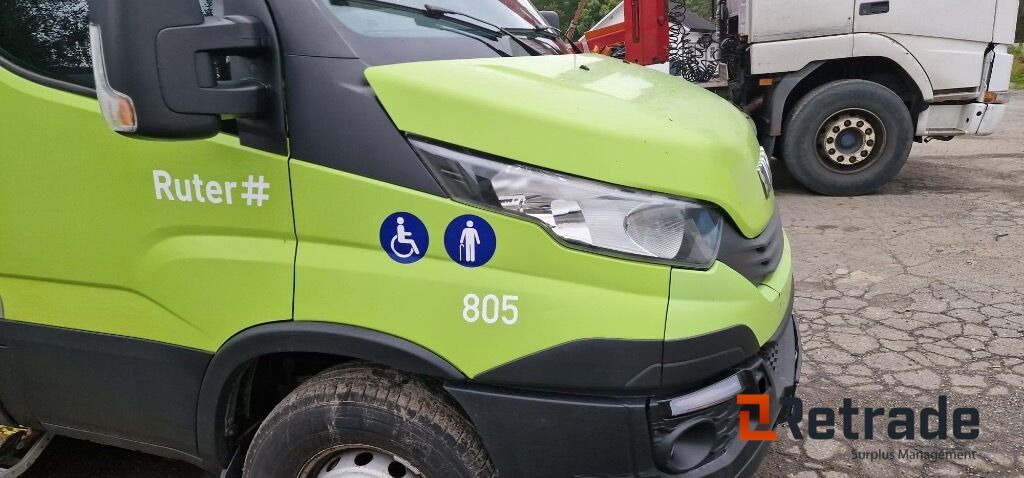 2017 Buss 16 seter IVECO DAILY Bensin + gass EU-Godkjent - Микроавтобус, Пассажирский фургон: фото 4 2017 Buss 16 seter IVECO DAILY Bensin + gass EU-Godkjent - Микроавтобус, Пассажирский фургон: фото 4