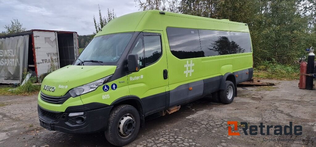 2017 Buss 16 seter IVECO DAILY Bensin + gass EU-Godkjent - Микроавтобус, Пассажирский фургон: фото 1 2017 Buss 16 seter IVECO DAILY Bensin + gass EU-Godkjent - Микроавтобус, Пассажирский фургон: фото 1