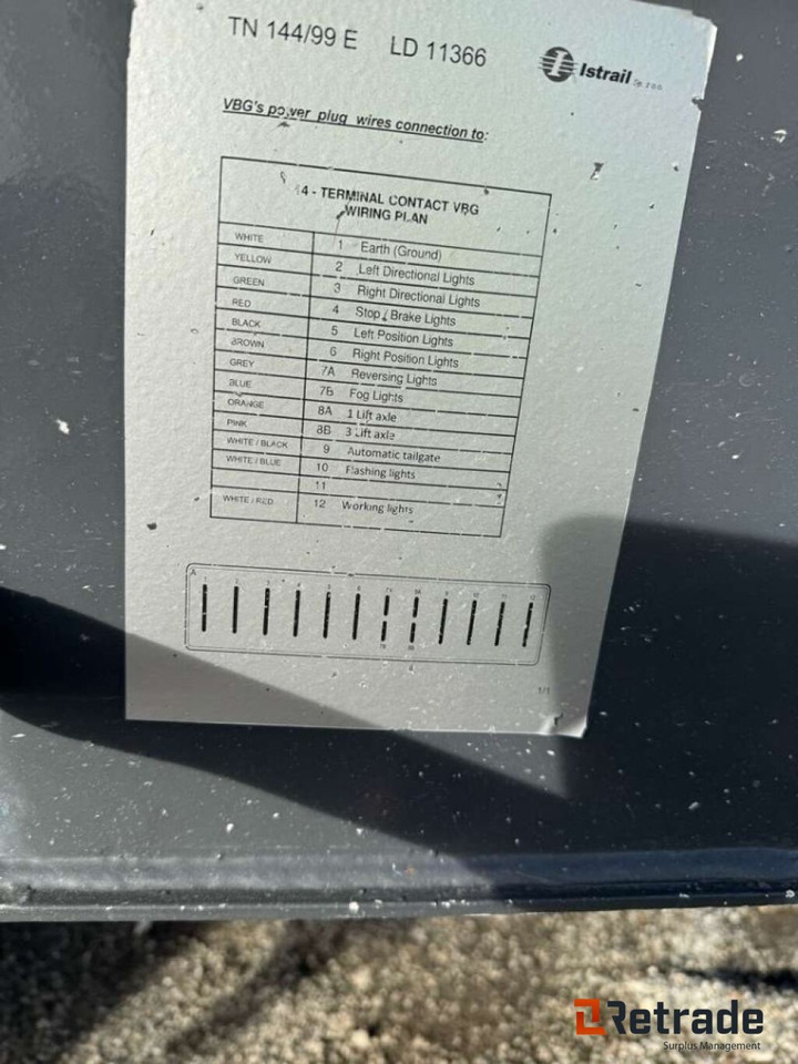 Istrail dumperkjerre Tn144 - Самосвальный прицеп: фото 4 Istrail dumperkjerre Tn144 - Самосвальный прицеп: фото 4