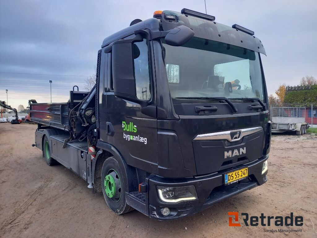 MAN TGL 12. 4X2 BL med Fassi kran - Грузовик бортовой/ Платформа, Автоманипулятор: фото 3 MAN TGL 12. 4X2 BL med Fassi kran - Грузовик бортовой/ Платформа, Автоманипулятор: фото 3