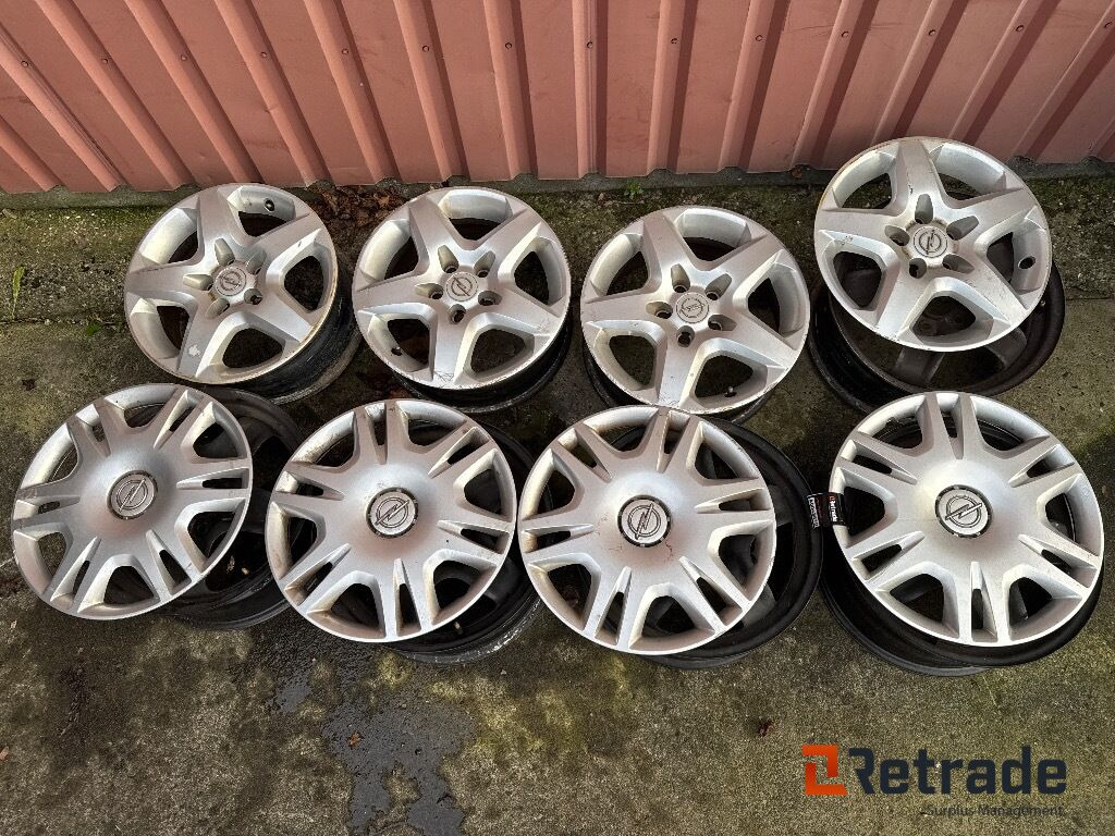 Opel Stålfælge 8stk, 15tommer - Строительное оборудование: фото 5 Opel Stålfælge 8stk, 15tommer - Строительное оборудование: фото 5